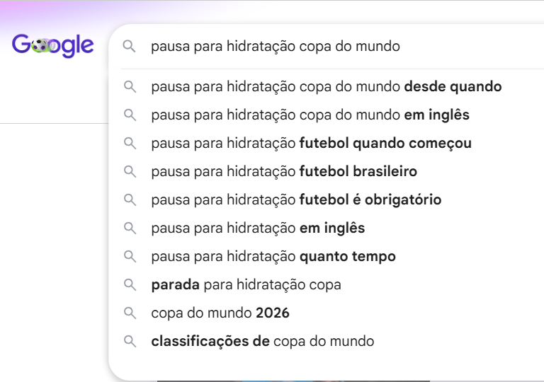 O que está em alta no Google neste mês?