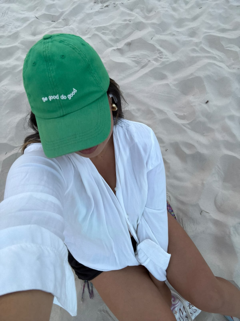 boné verde